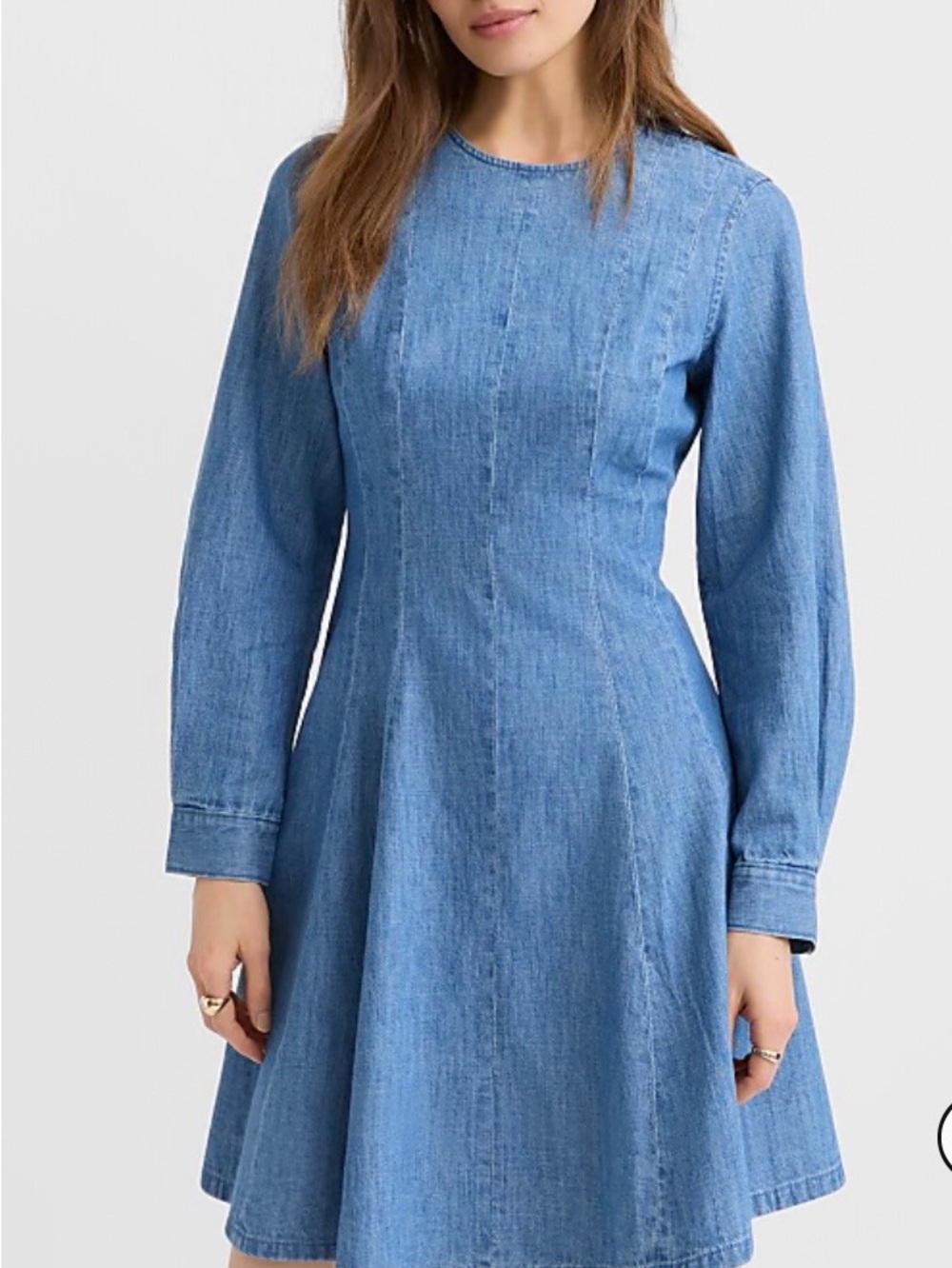 LOFT Chambray Dress